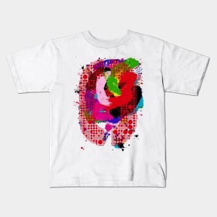 Saturday Night Tshirt Art Colorful by RegiaArt Kids T-Shirt